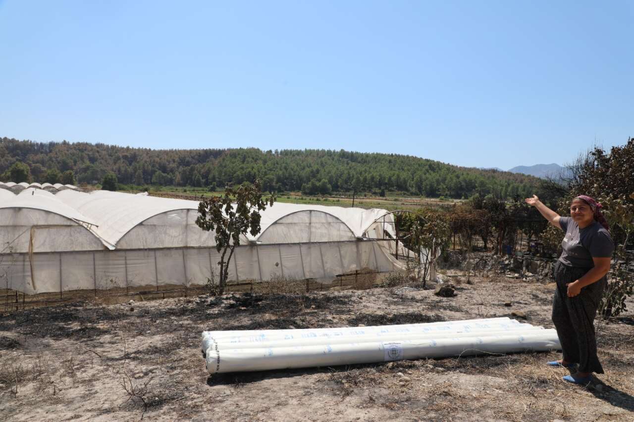 Seydikemer’de Yangının Ardından Üreticiye Hızlı Destek 3